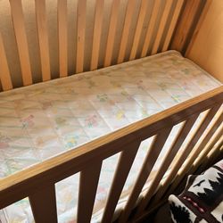 Baby Crib With Mattress $50