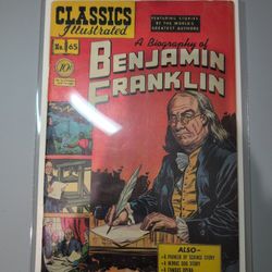 Classics Illustrated No. 65 GD Condition 