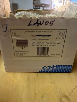 Brand New Dawn Stainless Steel Square Shower Drain