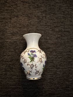 vintage mid-century Bavarian porcelain vase