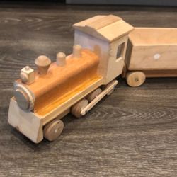 Wood Train Set 