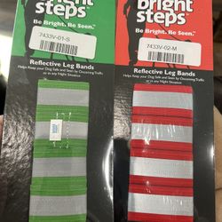 Bright Steps, Reflective, Leg Bands For Dogs