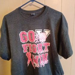 Women's GO FIGHT CANCER SHIRT