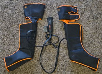 Leg Compression Heated Massage Therapy Device - Gym Rehab