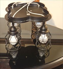 2 Industrial Farmhouse Pendant Lights