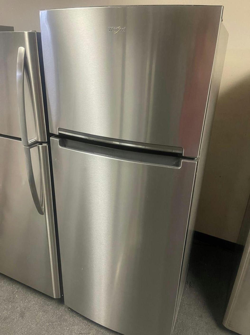 Whirlpool Top Mount Refrigerator StainlessSteel