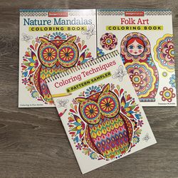 Adult Mandala Coloring Book Set