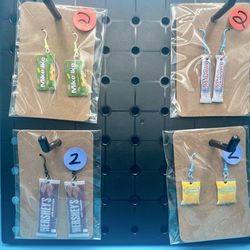 Handmade candy earrings