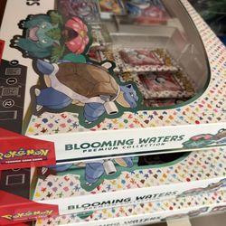 Pokémon Scarlet Violet 151 Blooming Waters Premium Collection Boxes