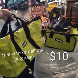 $10 For The Small Ryobi Bag Tool Bag And Bonus Free Large Bag