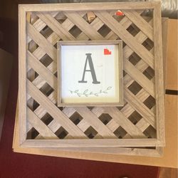 Letter Wall Decor 