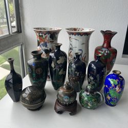Antique Japanese Vases
