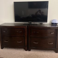 Two 2-drawer Dressers