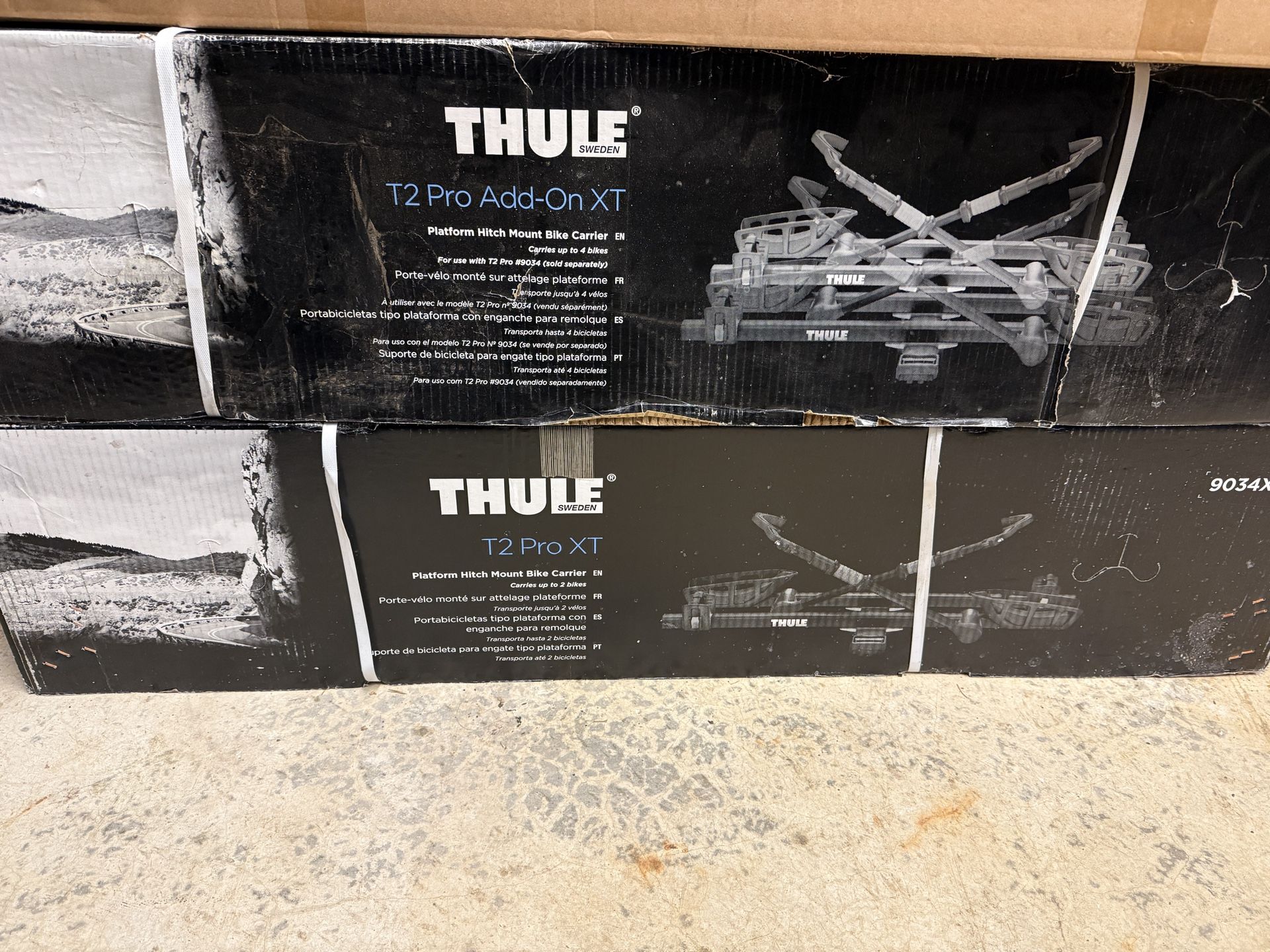 Thule T2 Pro XTR 2-Bike Hitch Rack Plus 2 Bike Add On