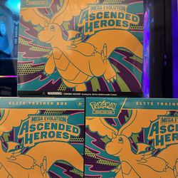 Pokémon Mega Evolutions Ascended Heroes ETB