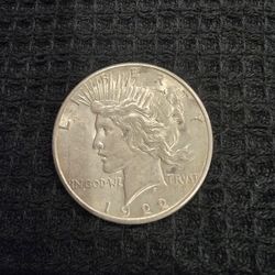 1922-S Silver Peace Dollar 