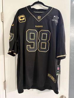 NEW Maxx Crosby XXXL Raiders Inaugural 2020 Jersey