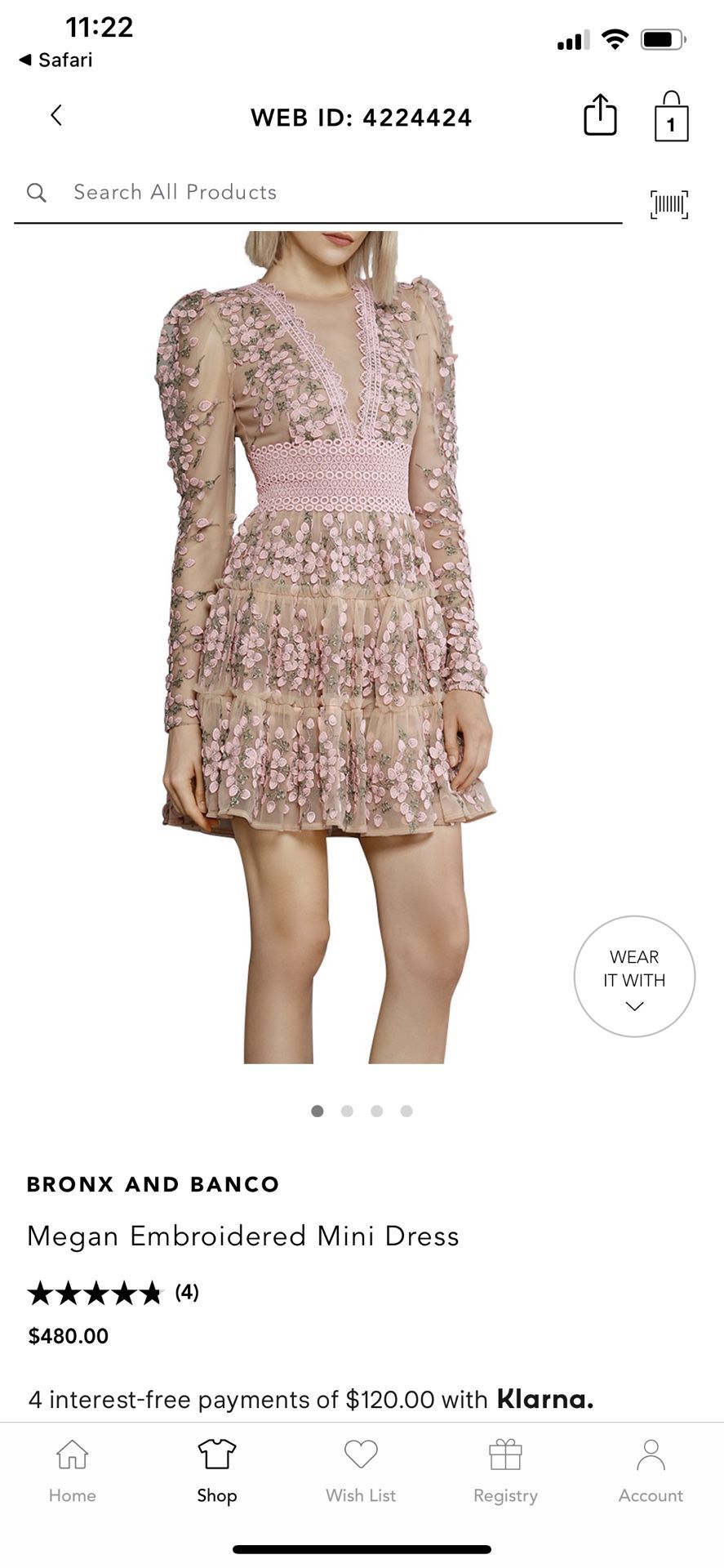Bronx And Banco Megan Embroidered Pink Mini Dress for Sale in Santee, CA -  OfferUp