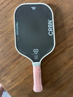 CRBN Trufoam pickleball paddle, good condition