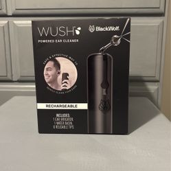 Black Wolf Wush Powered Ear Cleaner
