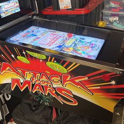  Arcade 1Up William Bally Attack From Mars Pinball