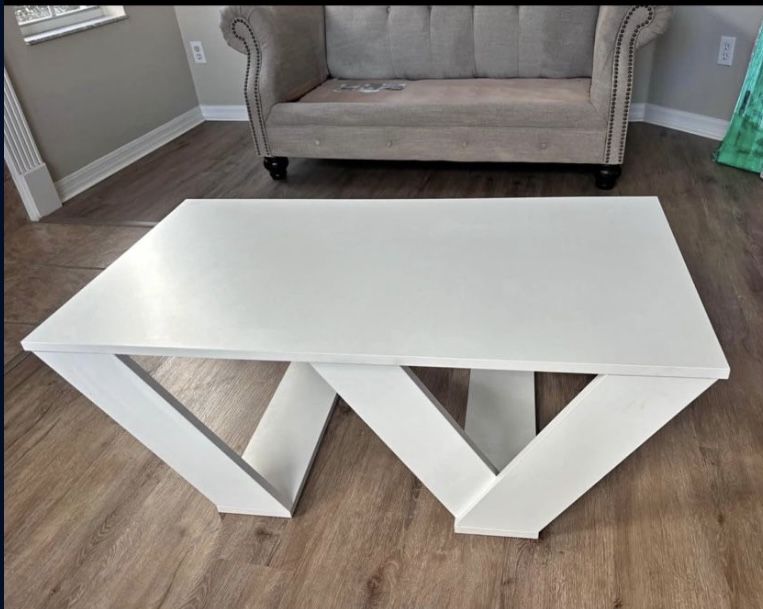 Coffee Table With Side Table