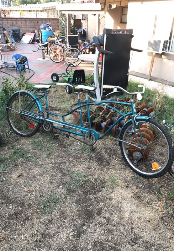Huffy sunny day ride tandem bicycle hotsell