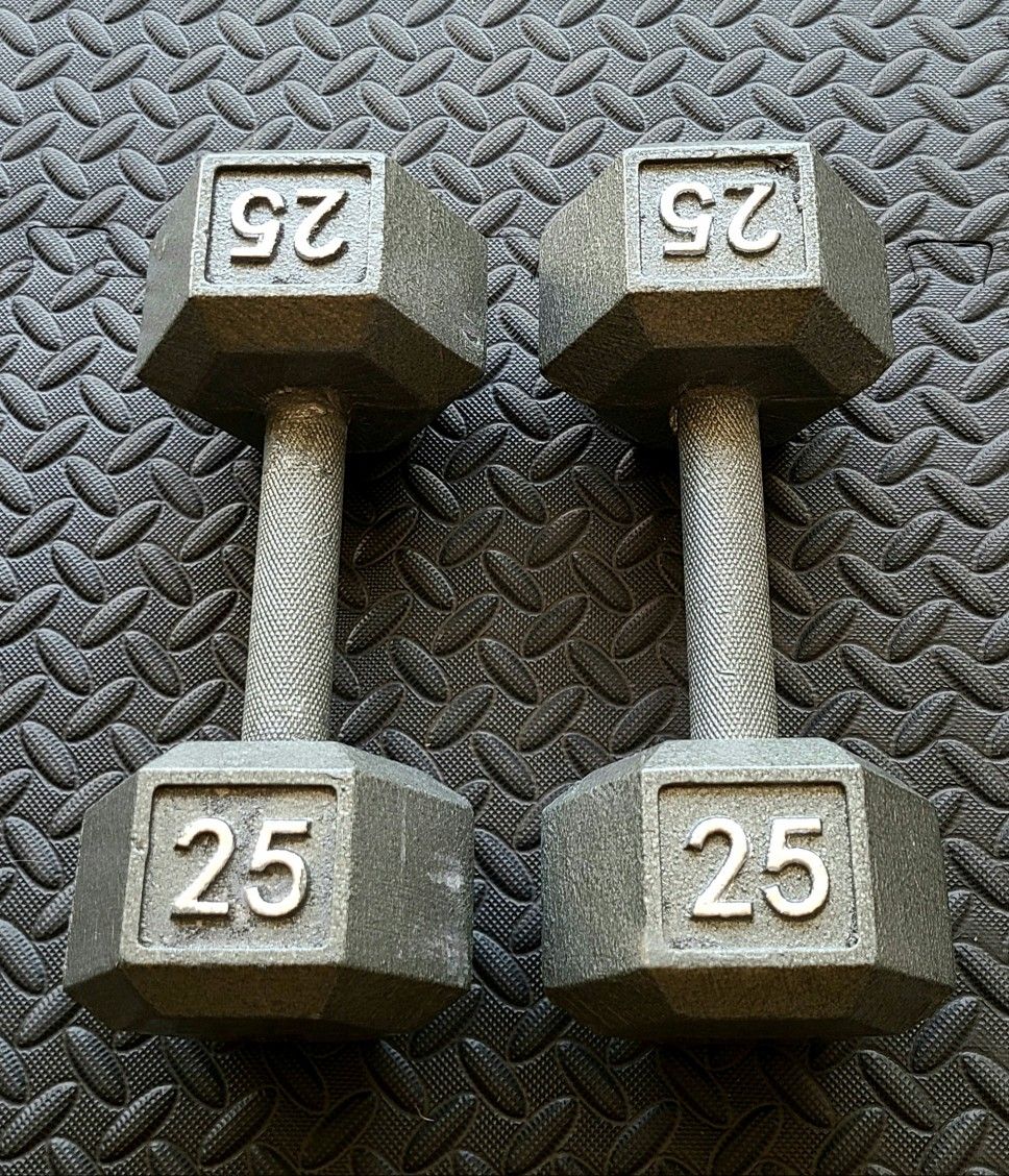 50lbs dumbbell set