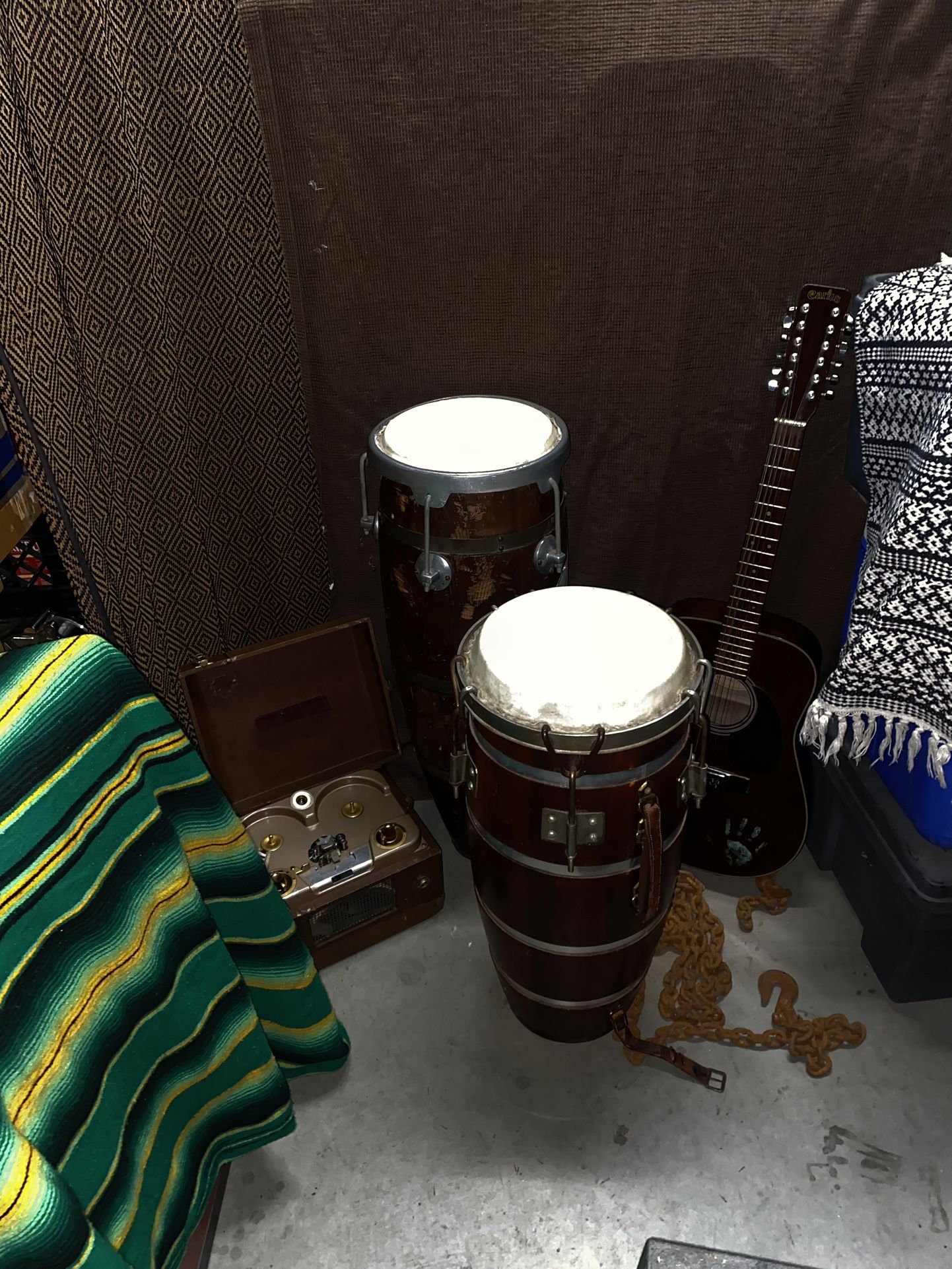 Bongo /Congas Drums Priced To Sell Now.