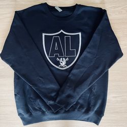Las Vegas Raiders Football Al Davis Crewneck Sweatshirt Size XL 