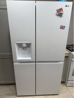 LG Standard Depth Side by Side Fridge and Freezer