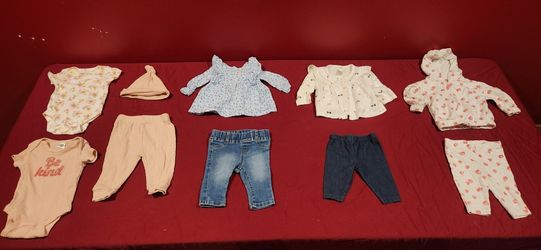 0-3 month girls clothing sets
