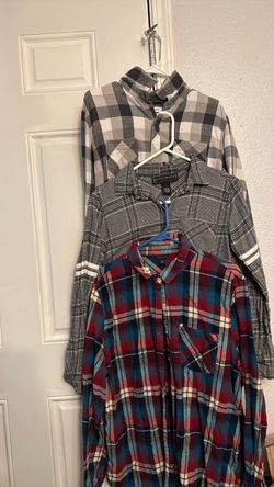 2L long sleeve polo and 1XL polo