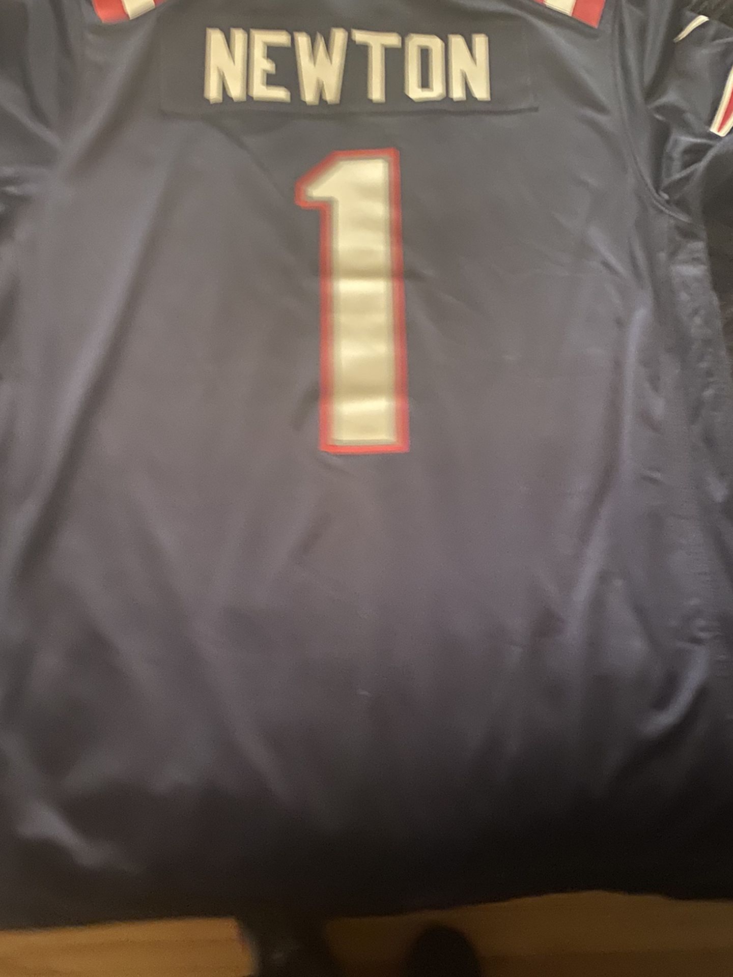 Can Newton Patriots Jersey