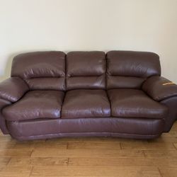Leather Like Couch