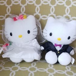 Sanrio Hello Kitty Dear Daniel Wedding Gown  Plush Toys $30