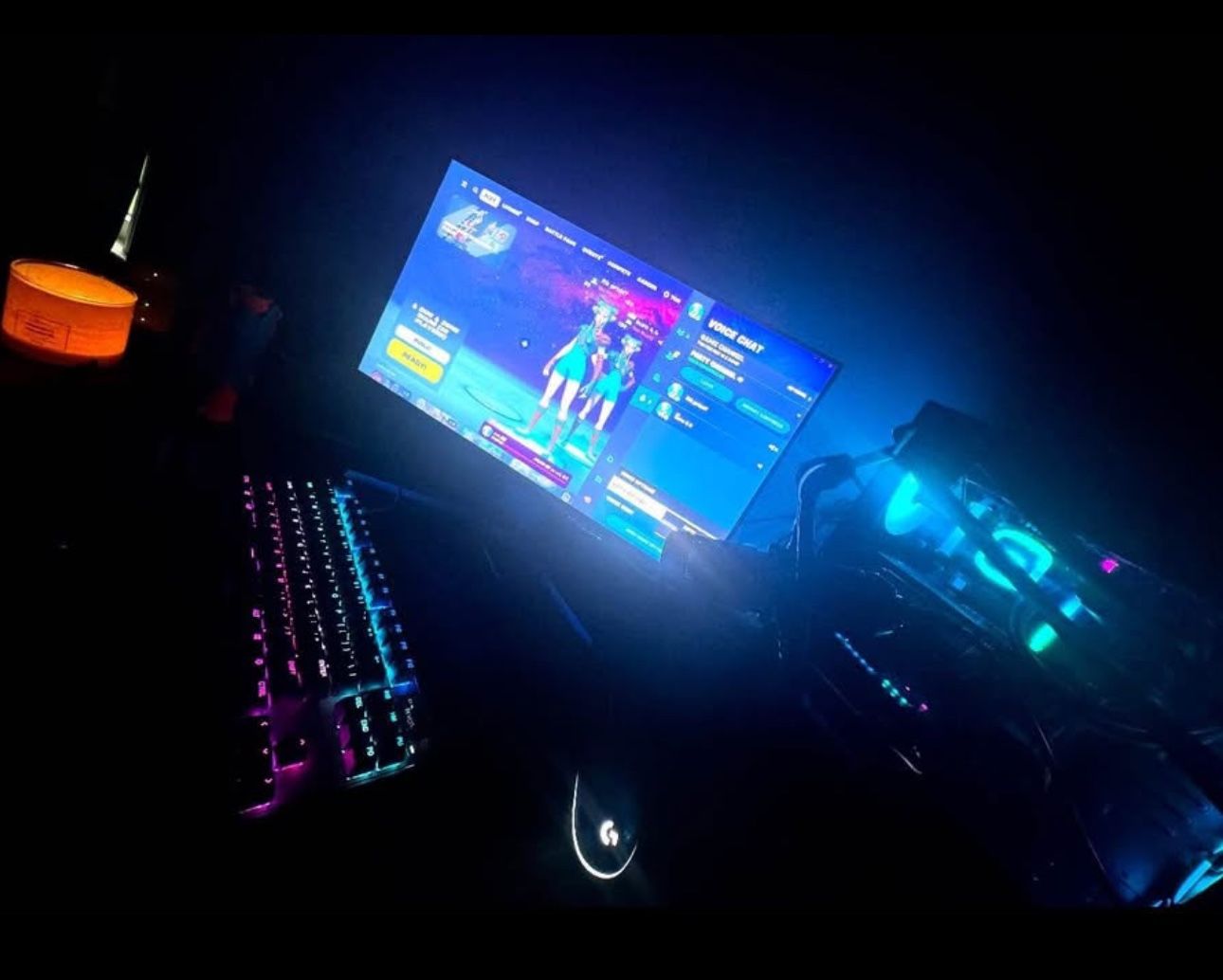 Gaming Pc + Gaming Monitor