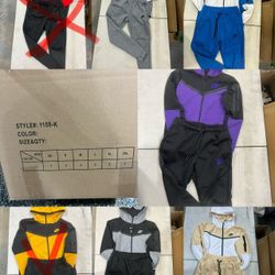 Children Nike Tech Sweatsuits 