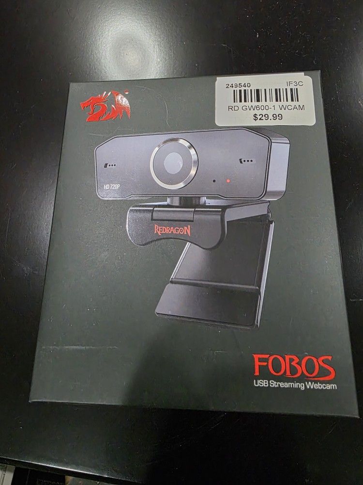 New Red Dragon PC Webcam