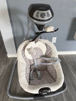 Graco DuetConnect LX Portable Baby Swing and Bouncer, Multi-Direction Baby Bouncer Seat