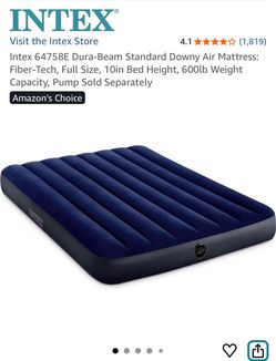 Intex air mattress