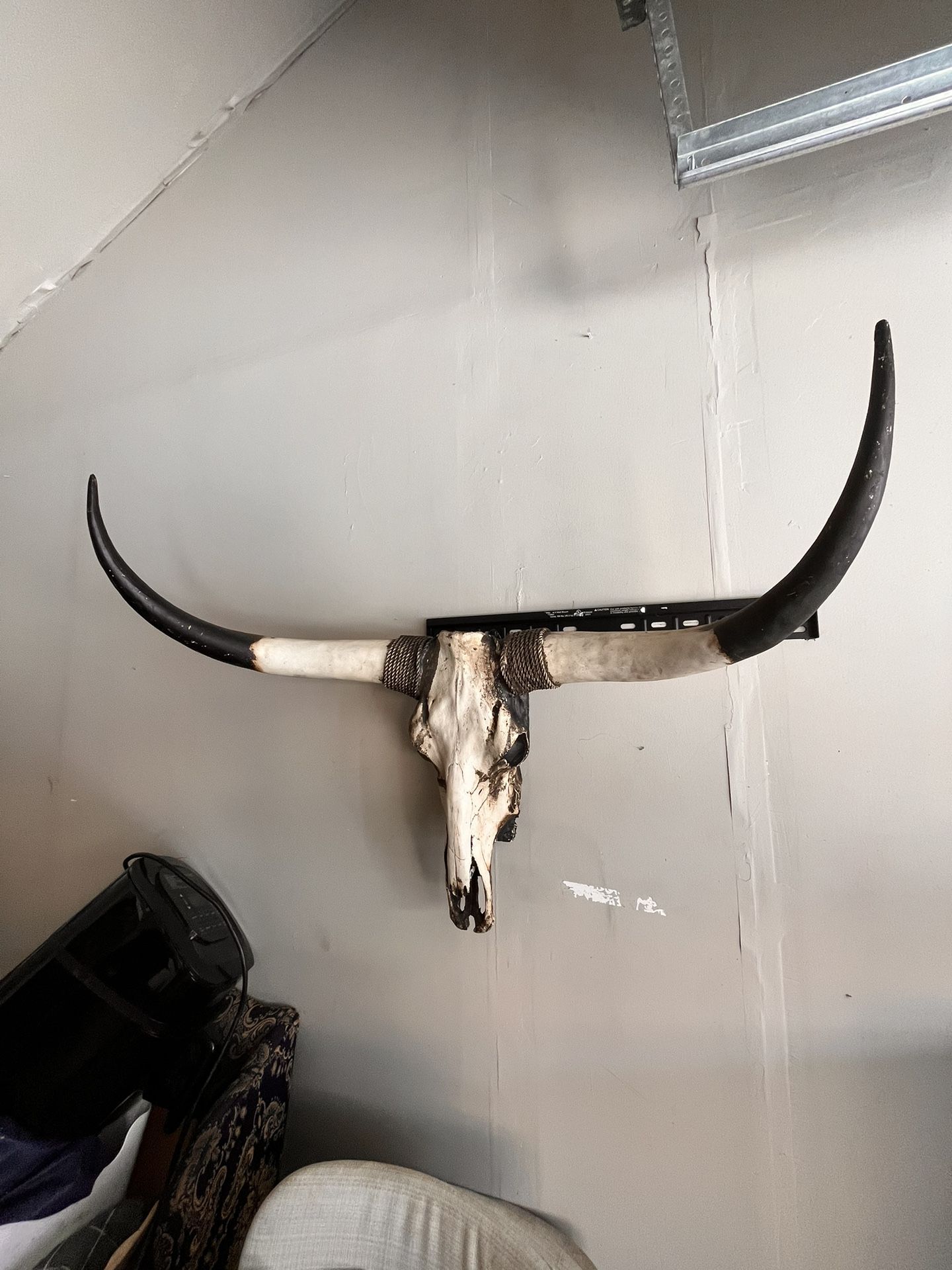 Skull Big Horns Mancave