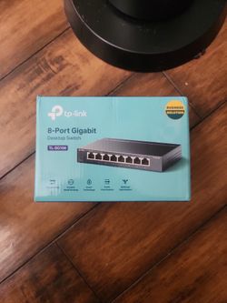 TP-LinK 8 Port Gigabit Desktop Switch TL-SG108