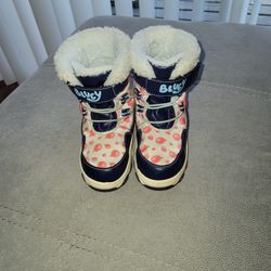 Bluey Toddler Girl Snow Boots 