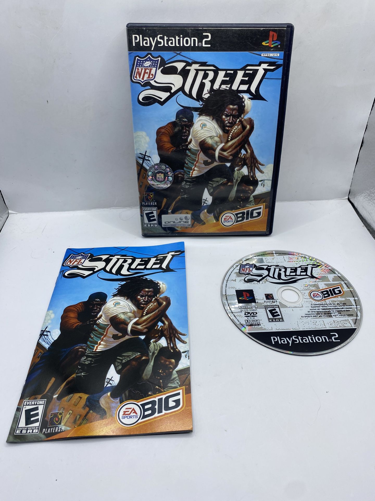 NFL Street (PS2 PlayStation 2) CIB Complete w/ Manual Tested Authentic Football