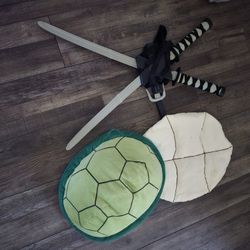 Teenage Mutant Ninja Turtle Costume  Probably Size 5-9