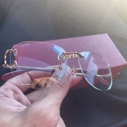 Cartier Glasses- Gold  Arms 