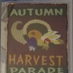 vintage-style decorative wood sign - Fall