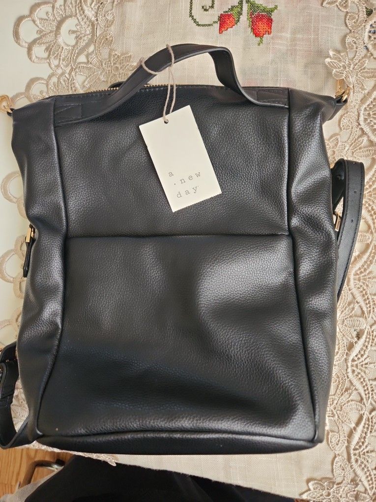 Hand Bag And Backpack