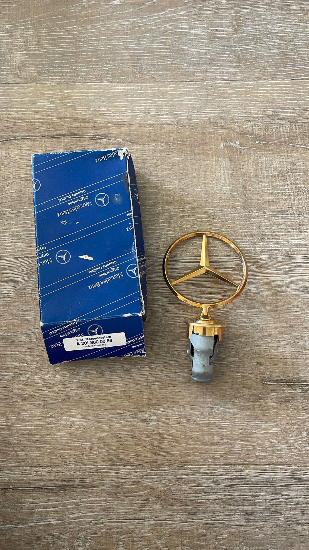 Mercedes Hood Gold OEM